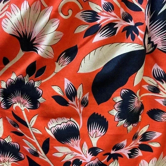 J Crew Floral Mini Dress Size 4 - Picture 4 of 7